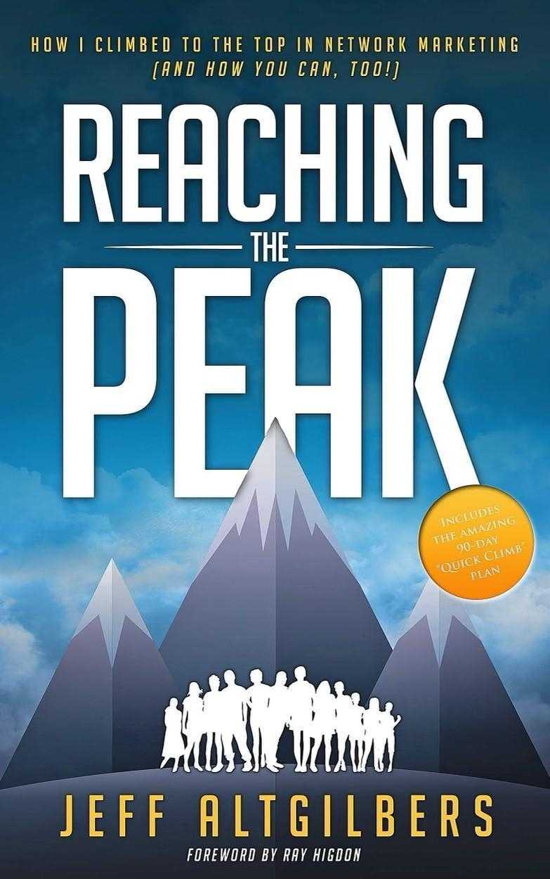 Reaching the Peak – book cover